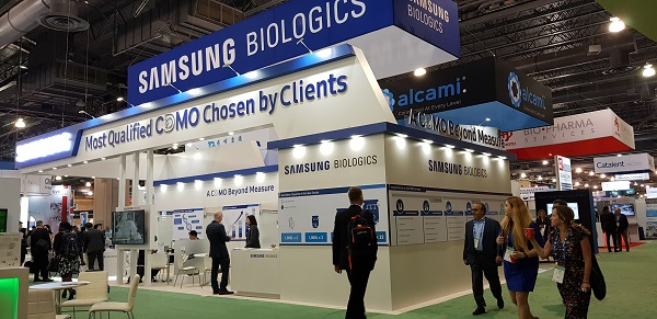 'BIO USA 2019'의 삼성바이오로직스 부스. [회사 제공]