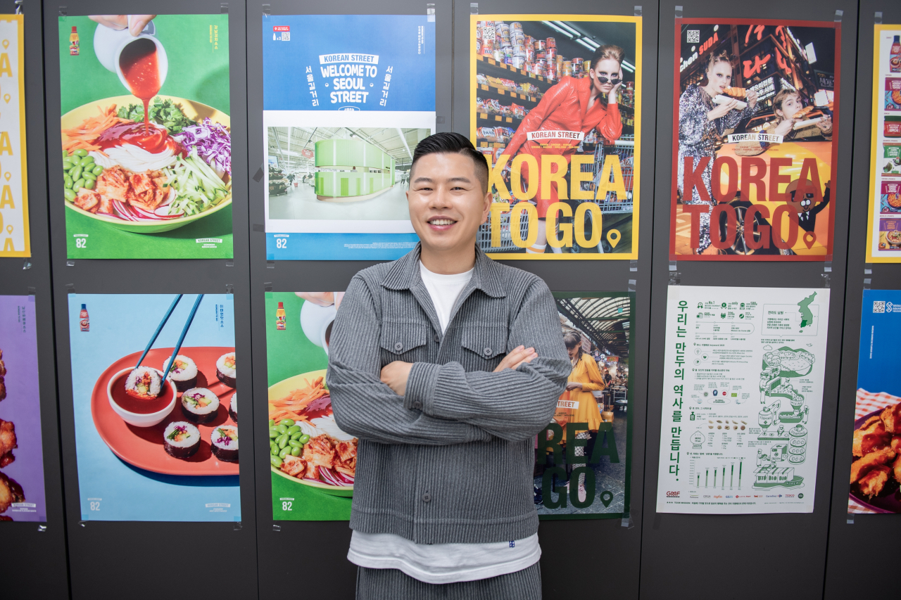 김직 루에랑 대표는 “프랑스에서 인지도가 낮았던 한국 식품이 이제는 까르푸에서 카테고리가 따로 생길 정도로 인기가 높아졌다”고 말했다. [루에랑 제공]