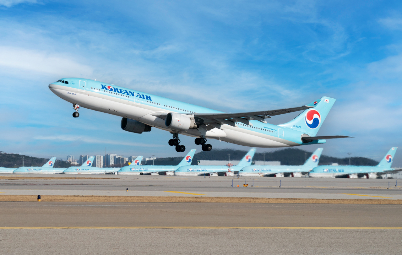 대한항공 에어버스 330. [대한항공 제공]