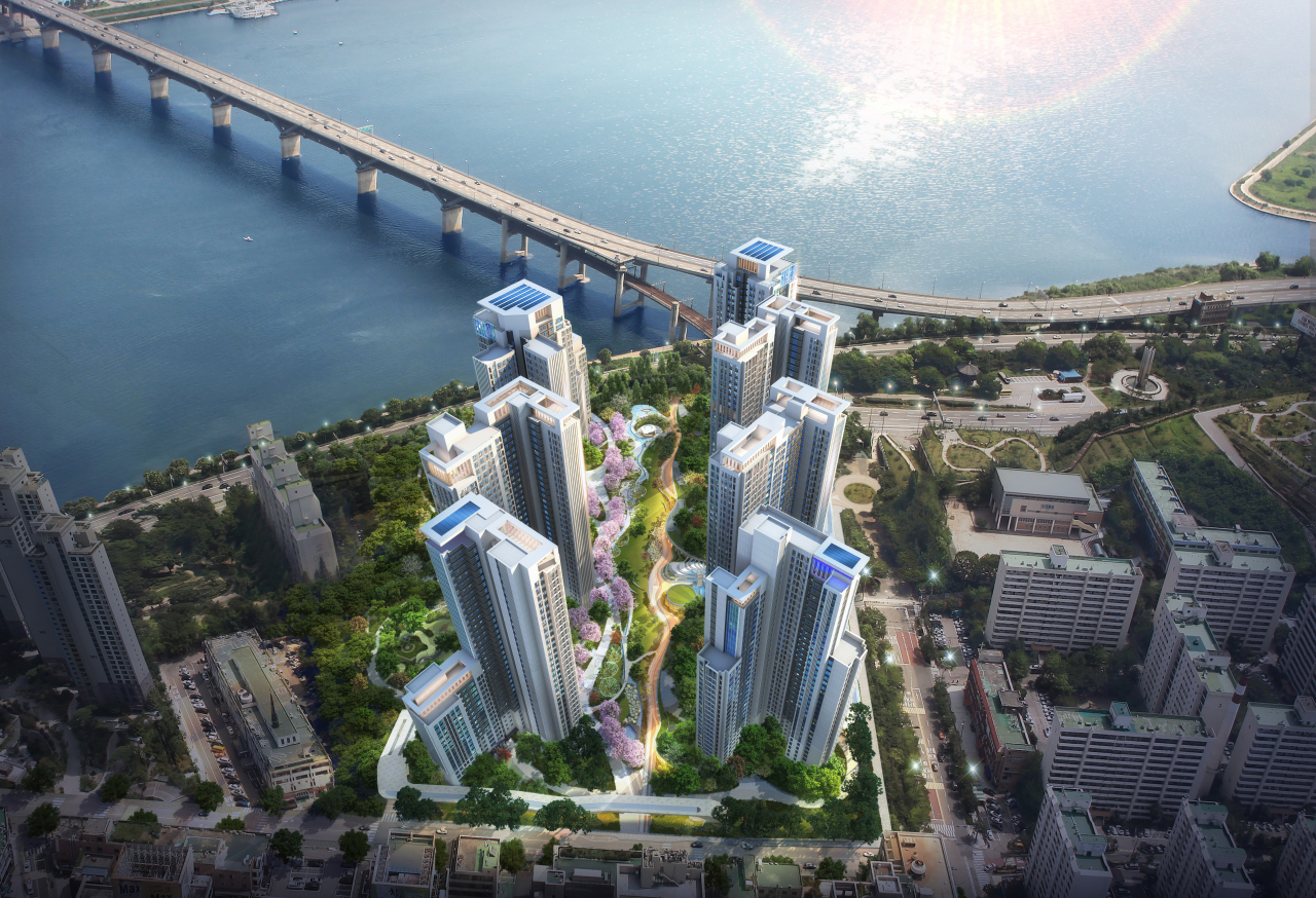 강남구 청담동 청담삼익 재건축 조감도.[서울시 제공]
