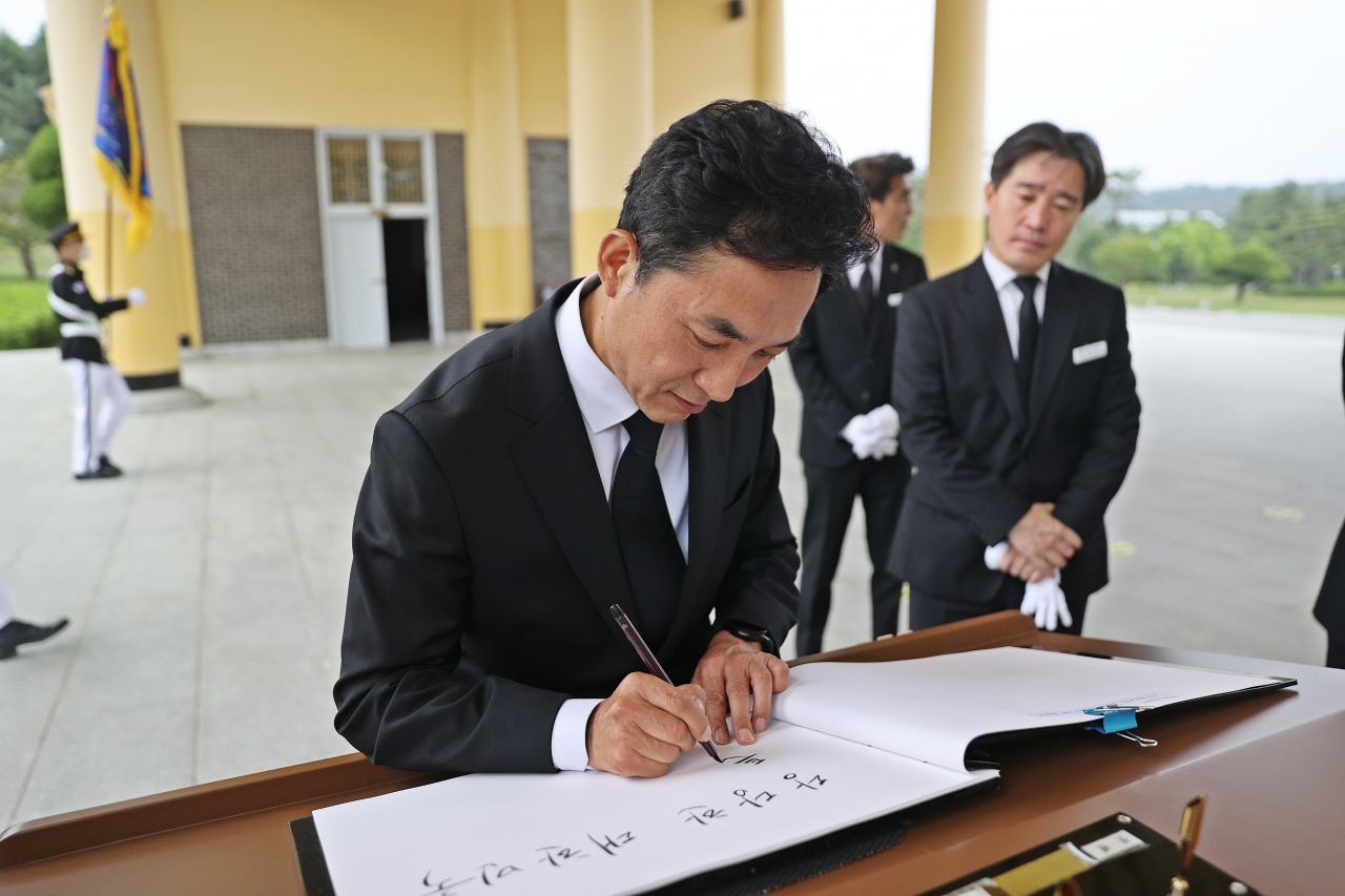 국가보훈처는 국가안보를 위해 헌신한 중장기 복무 제대군인의 일자리 확보와 기업의 고용 촉진을 유도하기 위해 2022 제대군인 고용우수기업 인증제 신청 접수를 오는 8월 5일까지 받는다고 10일 밝혔다. 박민식 국가보훈처장. 자료사진. [보훈처 제공]