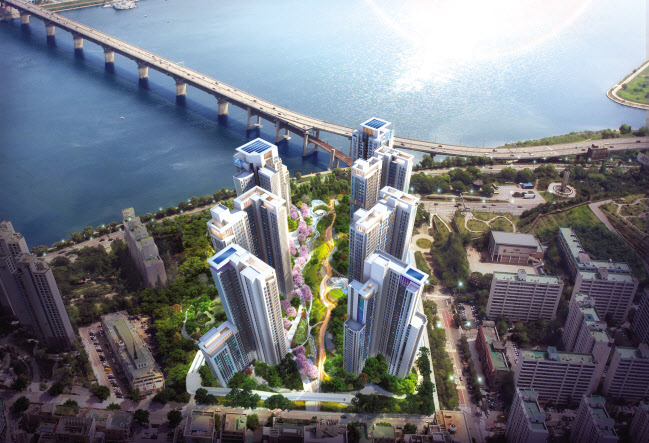 강남구 청담동 청담삼익 재건축 조감도. [서울시 제공]