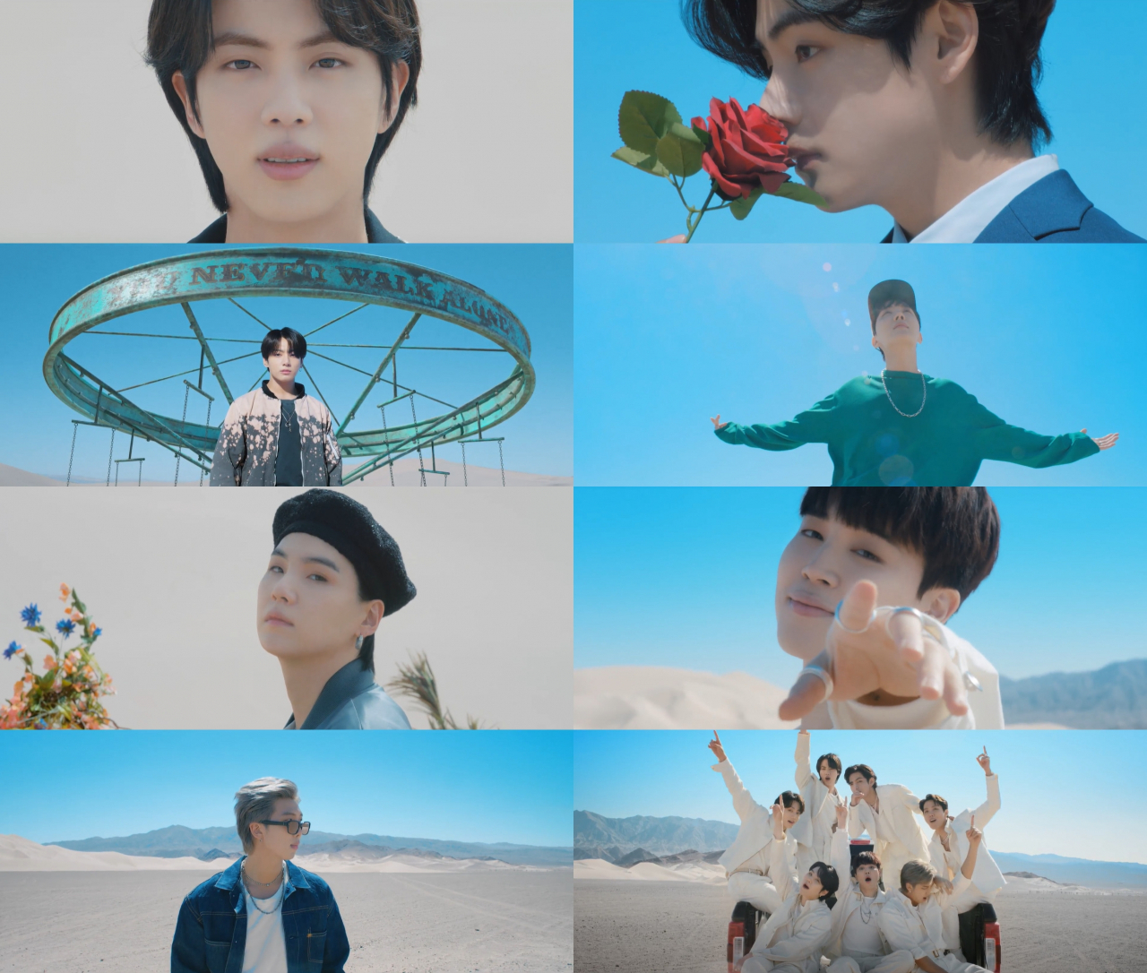 방탄소년단의 ‘옛 투 컴’ [빅히트뮤직 제공]