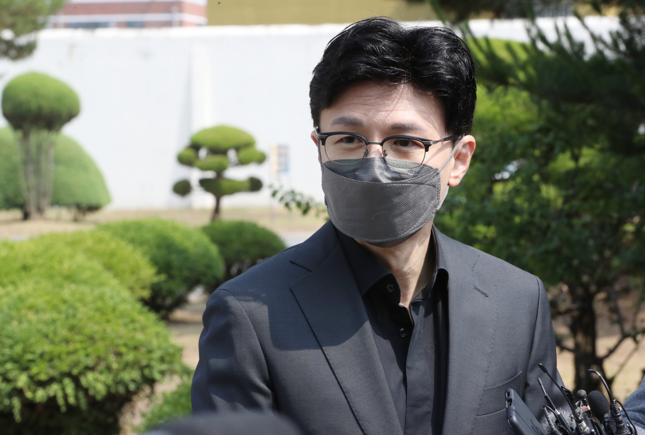 한동훈 법무부 장관. [연합]