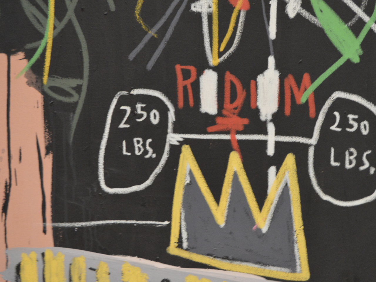 장 미셸 바스키아 작품에 등장하는 왕관. [Jean-Michel Basquiat: Catharsis, 1983. (VOX ATL) https://voxatl.org/basquiat]