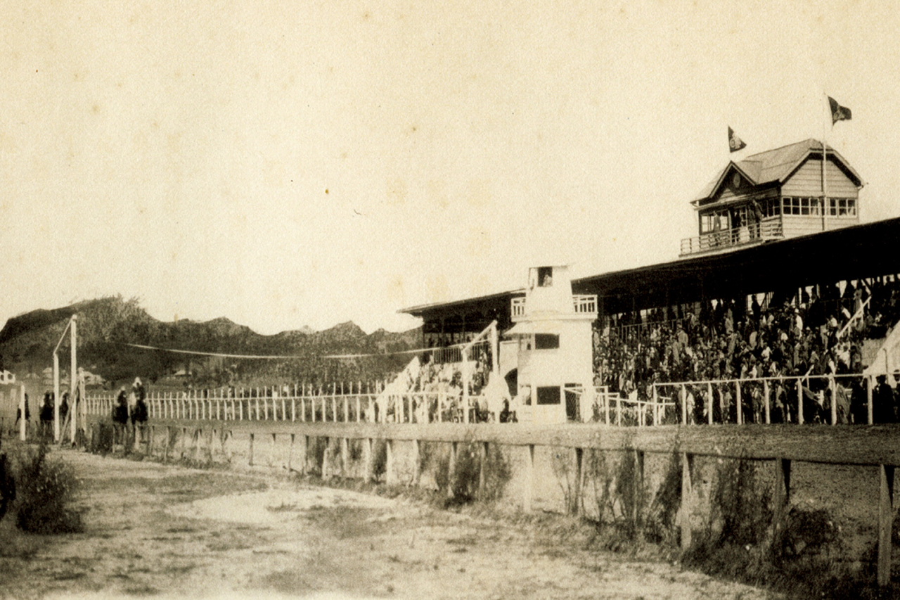 1930년 설립된 부산 서면경마장 모습. [부산시 제공]