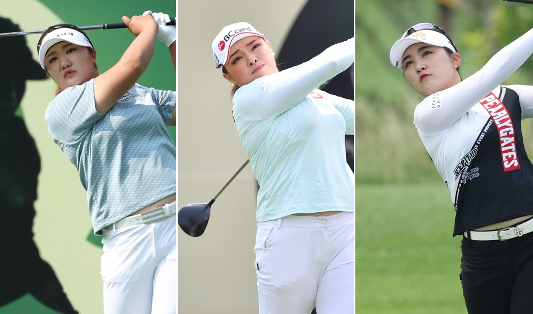 왼쪽부터 유해란 장하나 이예원./klpga 제공