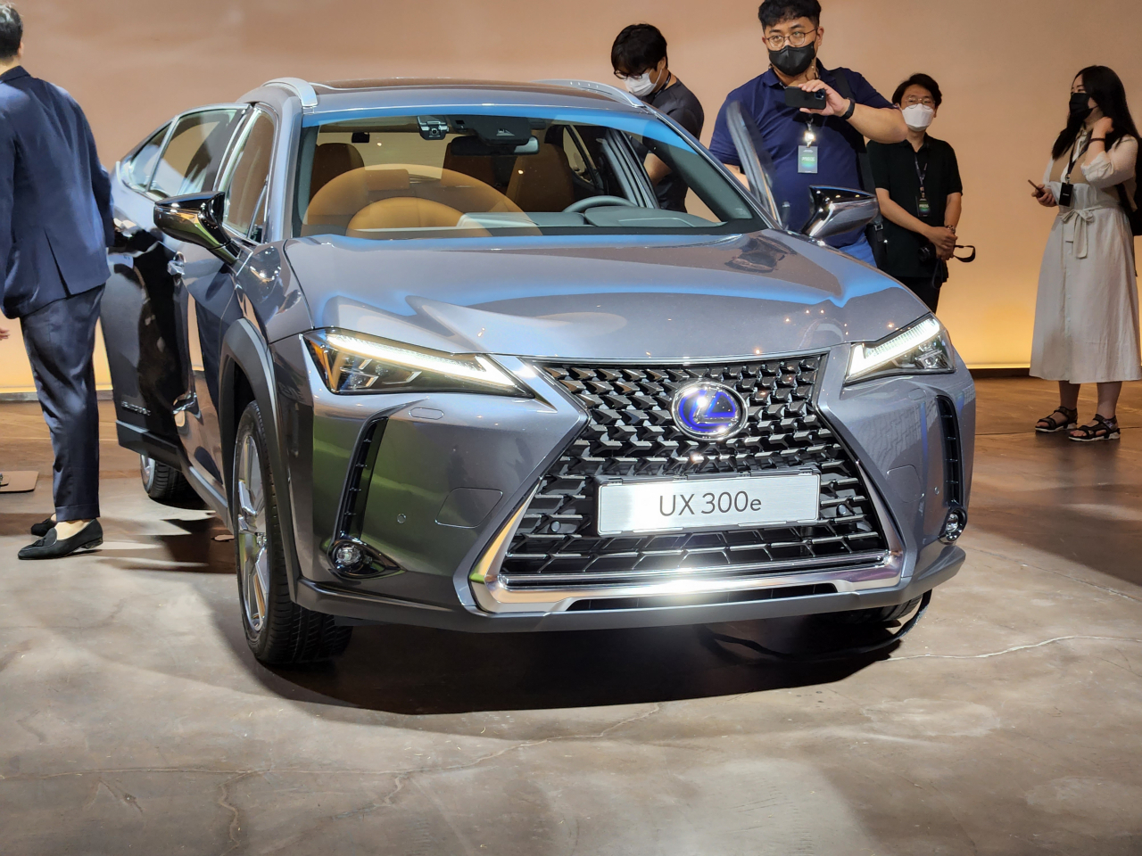 렉서스 최초 전기차 UX 300e [원호연 기자]