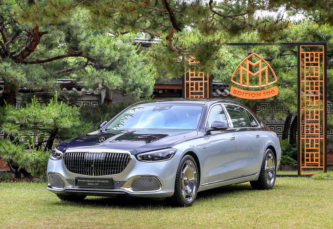 더 뉴 메르세데스-마이바흐 S 680 4MATIC 에디션100 외관. [메르세데스-벤츠코리아 제공]