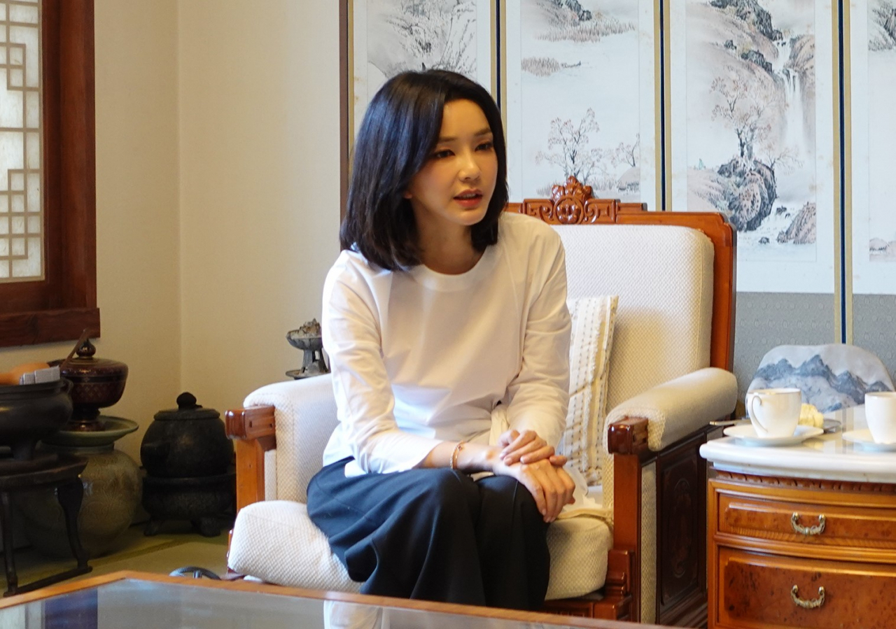 윤석열 대통령 부인 김건희 여사 [연합]