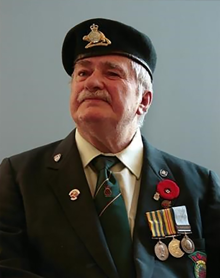 This undated photo, provided by the Ministry of Patriots and Veterans Affairs, shows John Robert Cormier, a late Canadian veteran of the 1950-53 Korean War. (Ministry of Patriots and Veterans Affairs)