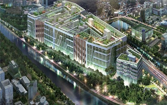 순천 도시첨단산단 조감도.