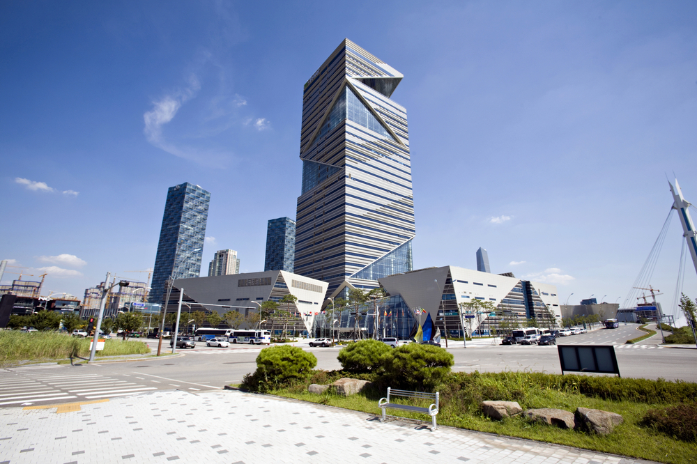 녹색기후기금(GCF) 사무국이 위치한 G타워 모습.