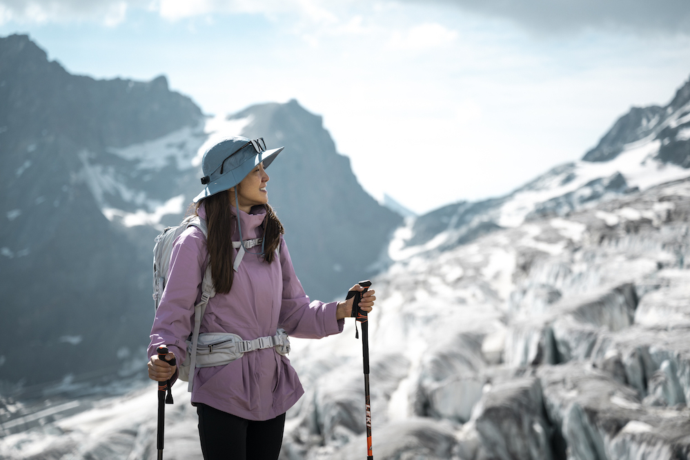 장하다 이시영, 스위스 해발4164m 인간띠 신기록