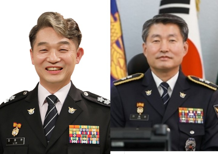 임용환 광주경찰청장(왼쪽)·이충호 전남경찰청장(오른쪽) 내정자[경찰청 제공]