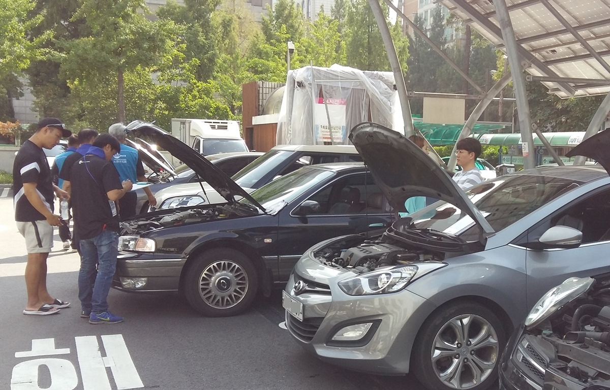 자동차무상점검. [노원구 제공]