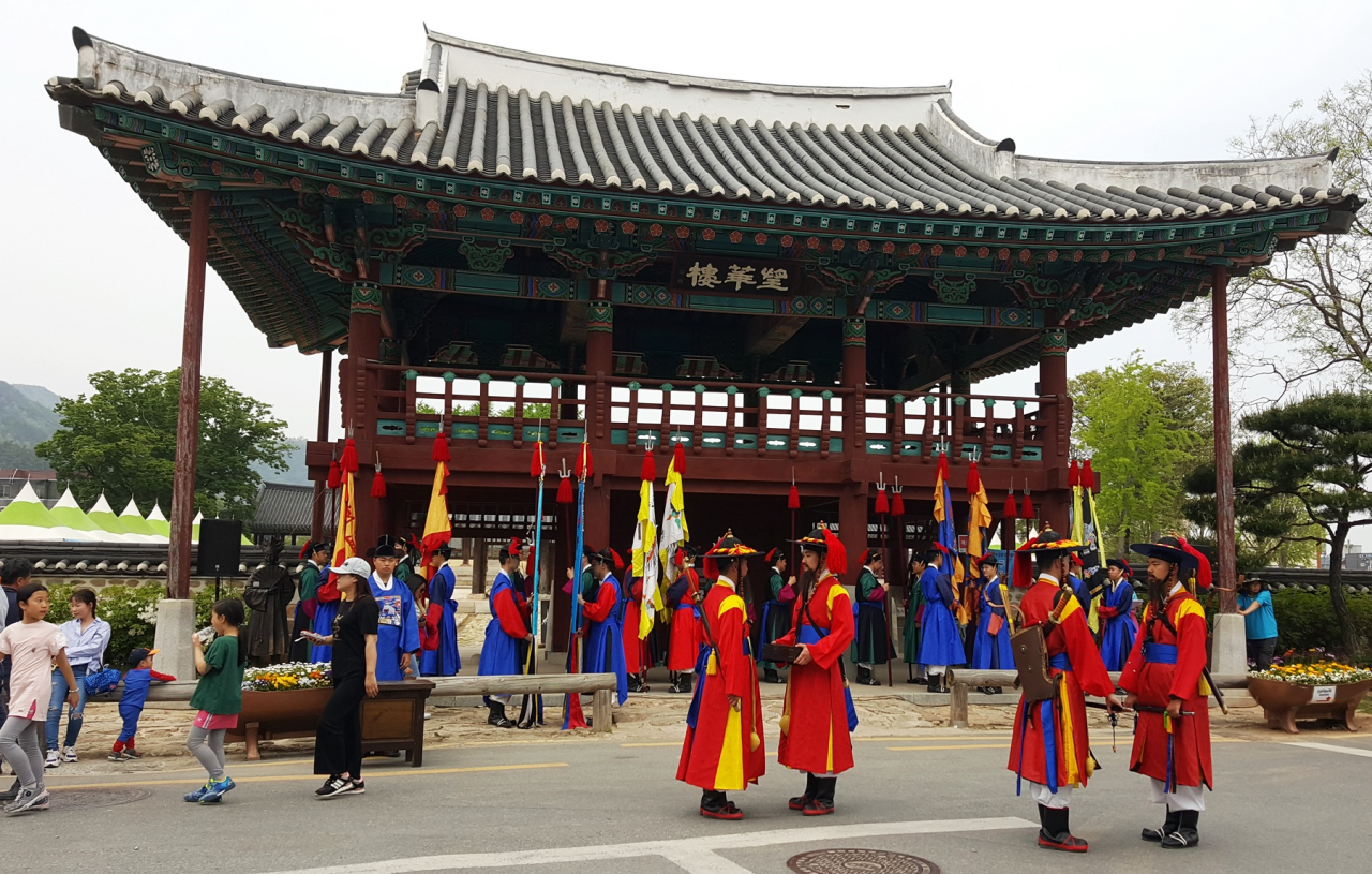 나주목읍성문화축제 장면