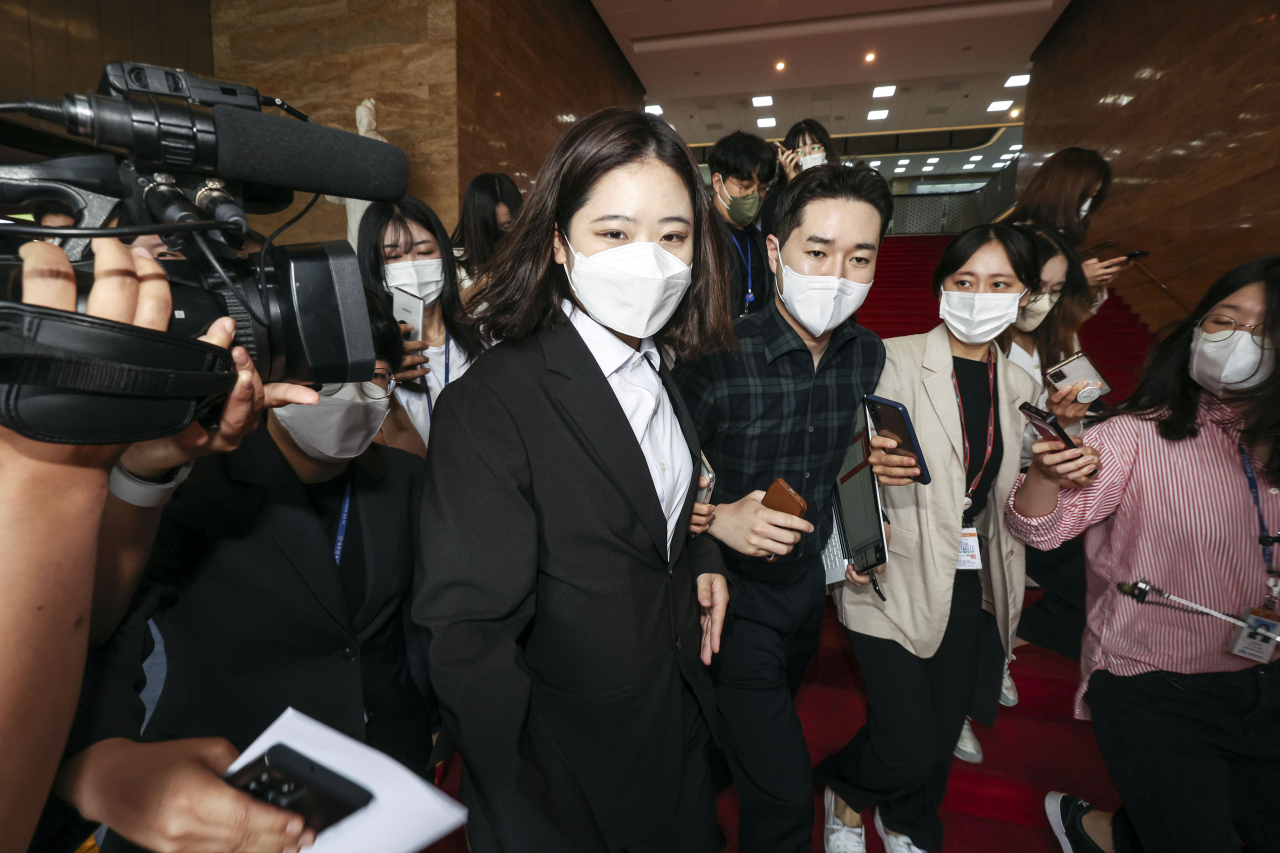 박지현 전 더불어민주당 공동비상대책위원장. [연합]