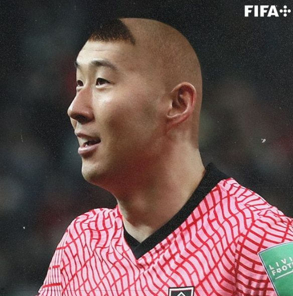 “손흥민 앞머리 왜 이래?” FIFA가 공개한 ‘손나우두’