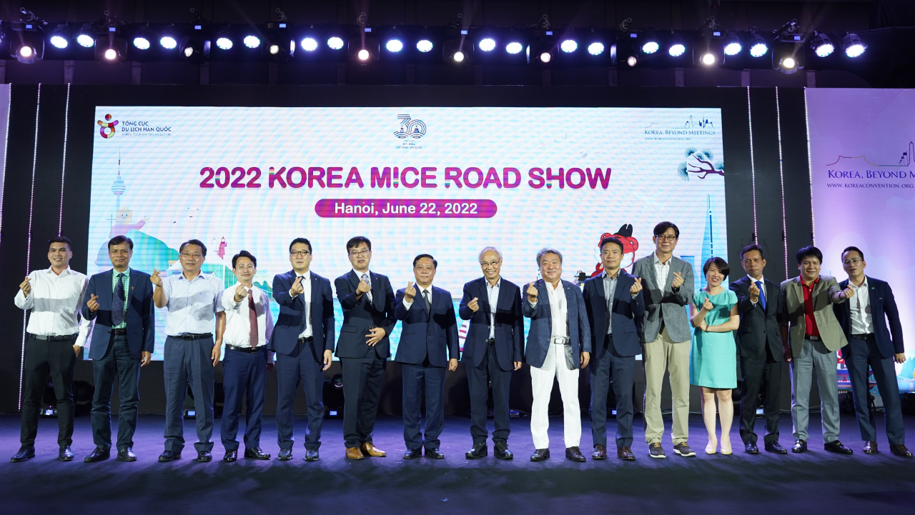 지난 22일 베트남 하노이에서 열린 MICE 로드쇼