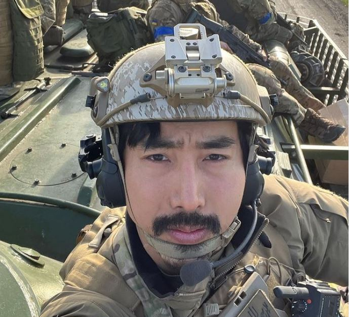 우크라이나에서 외국인 의용병 부대 '국토방위군 국제여단'에 참여한 이근 전 대위 [인스타그램]