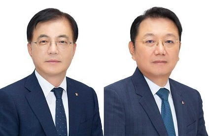 이병주(왼쪽부터)·지준현 쌍용C&E 신임 부사장[쌍용C&E 제공]