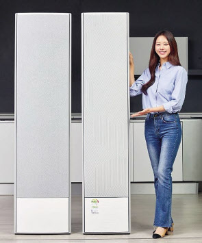 2022년 비스포크 무풍에어컨 갤러리 슬림핏 모습. [삼성전자 제공]