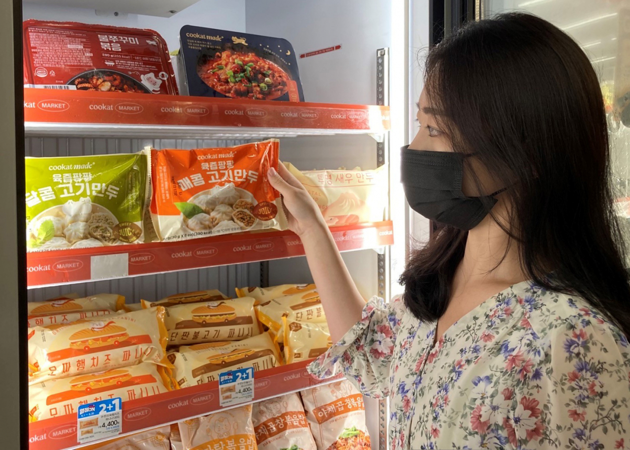 GS리테일은 O4O(Online for Offline) 시너지 강화 차원에서 쿠캣의 베스트 상품 최대 25종을 전국 GS25를 통해 출시한다.[GS리테일 제공]