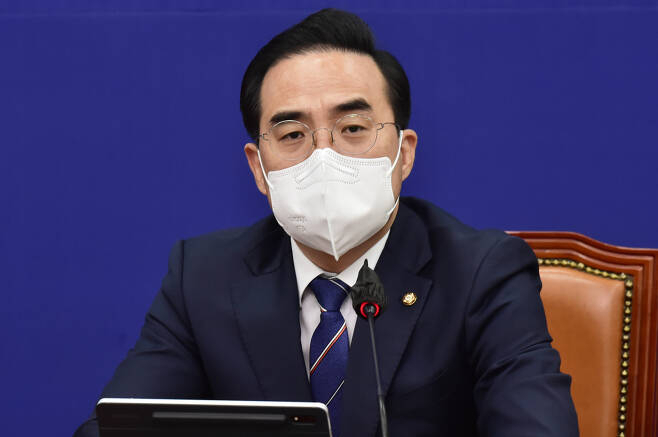 박홍근 더불어민주당 원내대표[연합]