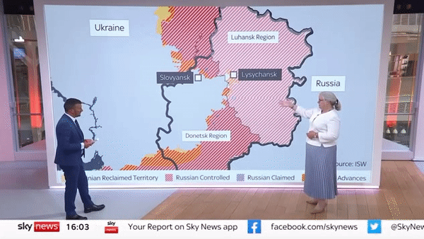 [유튜브 'the Sky News' 채널 캡처]