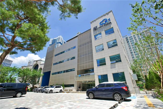 부산청년창업허브 ‘ICT NewWorkSpace’ 전경. [부산시 제공]