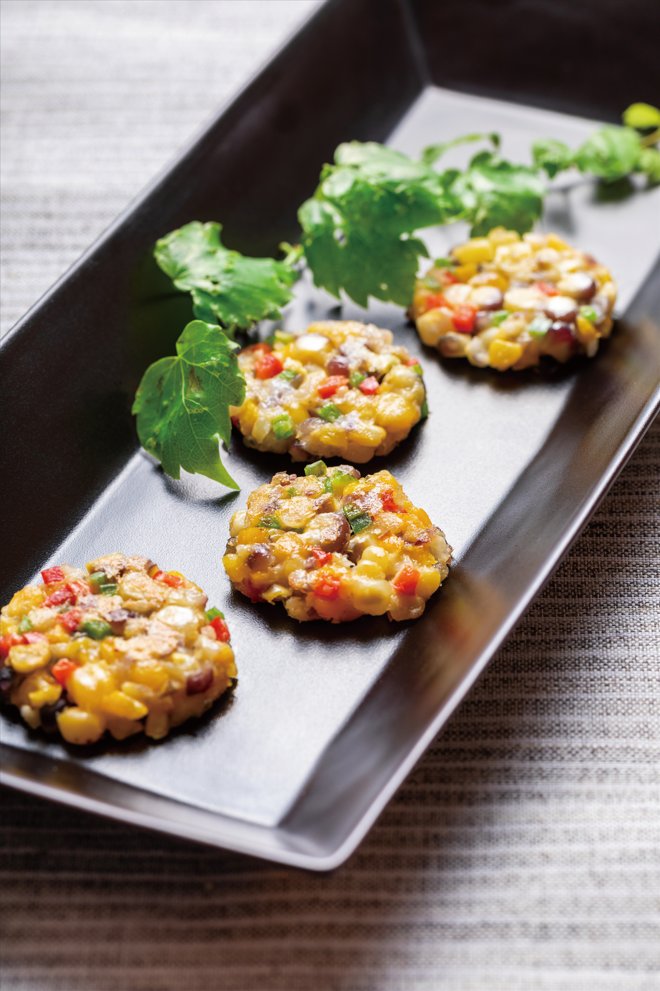 Corn jeon (Cultural Corps of Korean Buddhism)