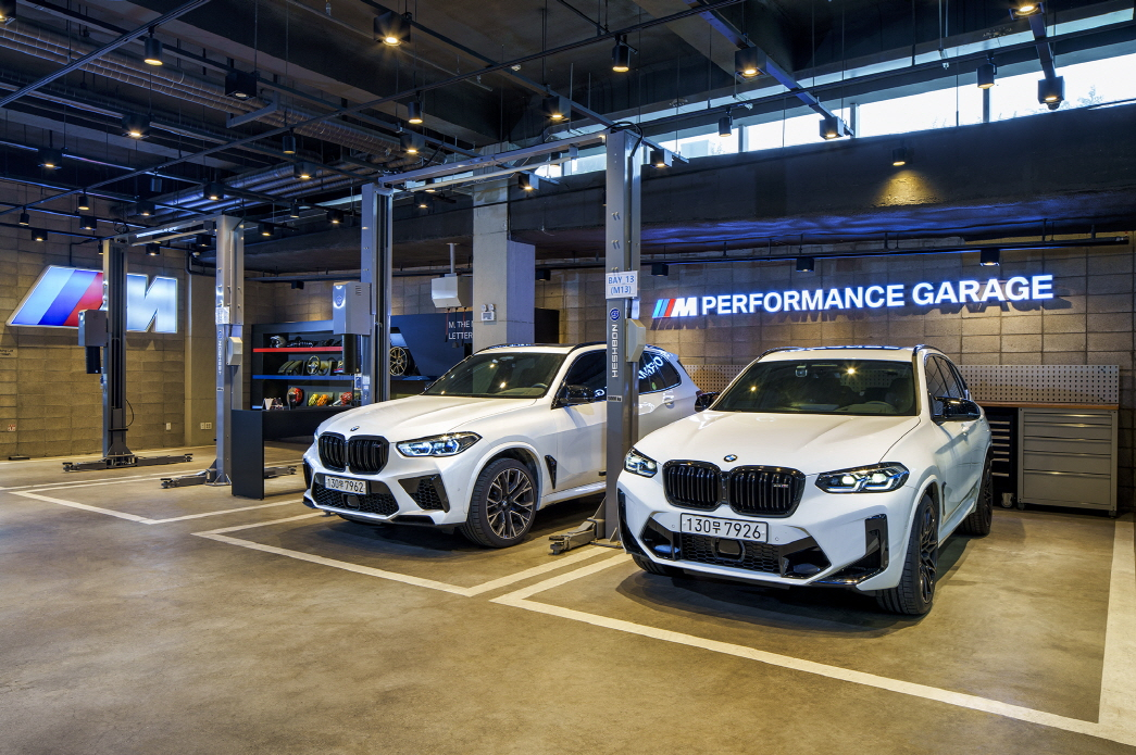 M 퍼포먼스 개러지 자유로. [BMW 그룹 코리아 제공]