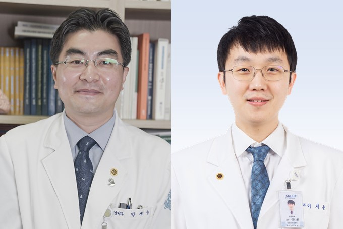 분당서울대병원 신경외과 방재승 교수(좌), 이시운 교수(우)