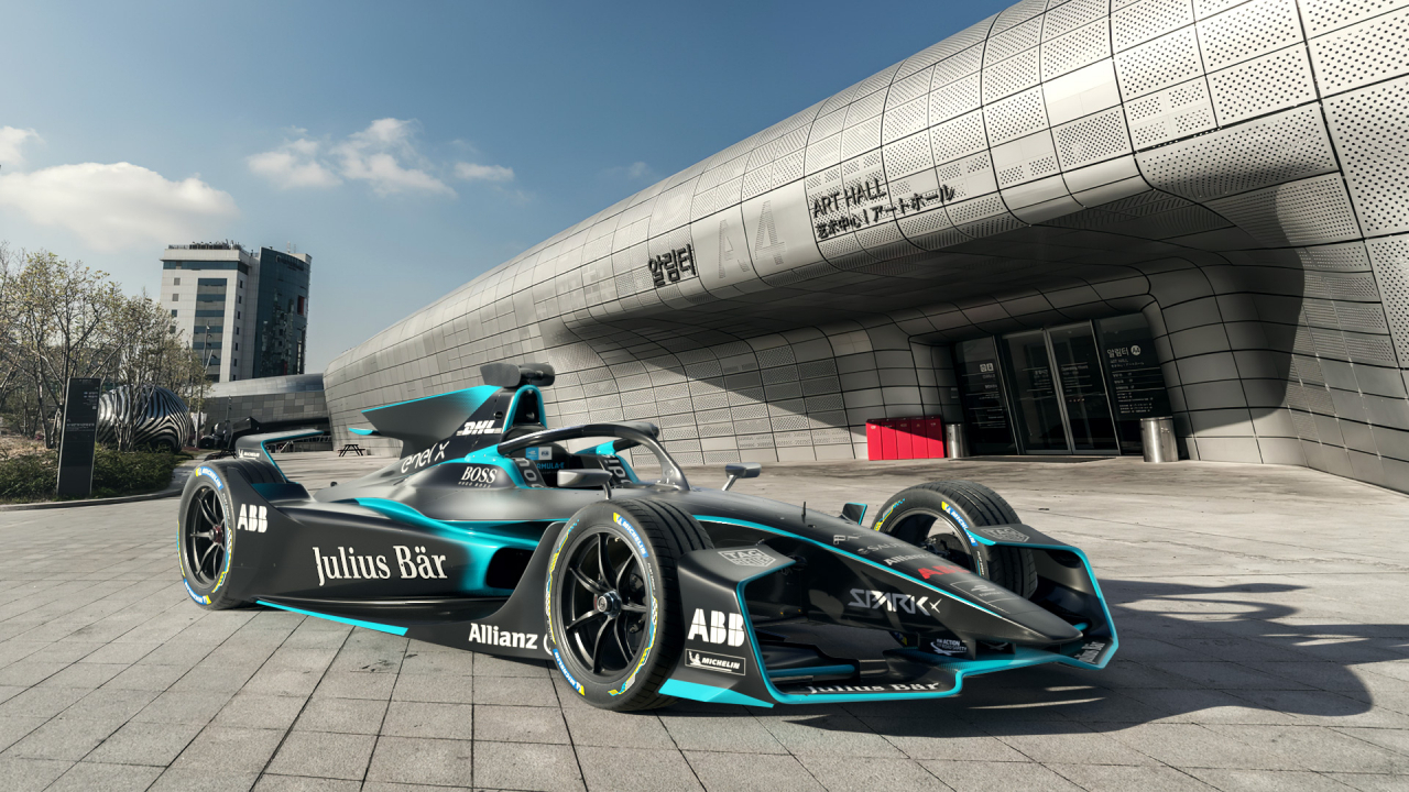 ‘서울페스타 2022’에서 열리는 세계전기차경주대회(E-PRIX)에서 도심 한복판을 달릴 전기차. [포뮬러-E 홈페이지 갈무리]