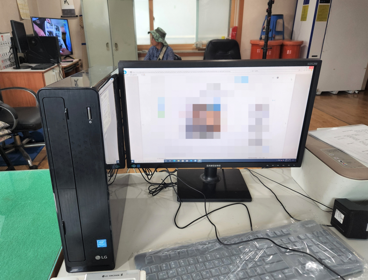 전달된 불용물품을 활용한 사랑의 PC. [영등포구 제공]
