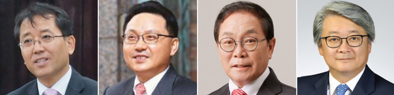 윤석열 대통령은 14일 신임 국립중앙박물관장에 윤성용 국립중앙박물관 학예연구실장(왼쪽부터)을 임명했다. 또 평안남도 도지사에는 조명철 전 국회의원, 평안북도 도지사에 양종광 평안북도 중앙도민회 회장, 함경북도 도지사에 이훈 전 오두산 통일전망대 대표를 각각 임명했다. [연합]