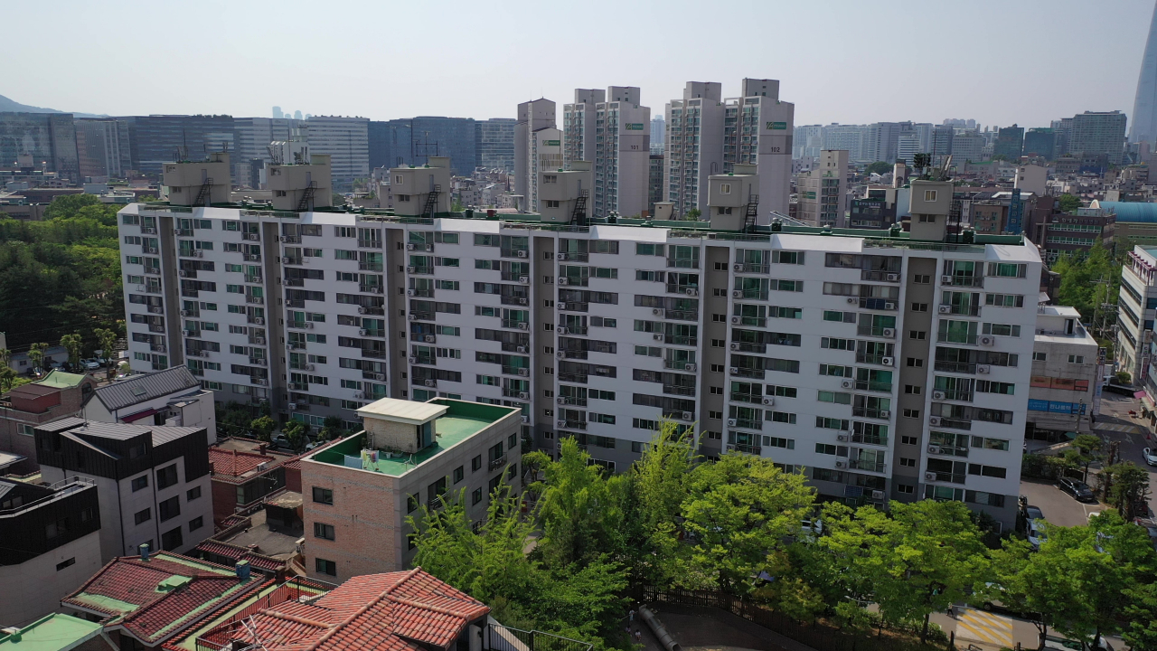 송파 ‘문정현대아파트’ 현재 모습.