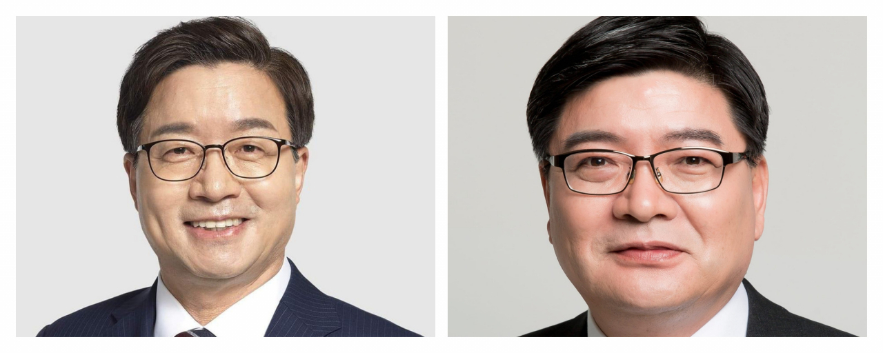 염태영(왼쪽), 김용진(오른쪽)
