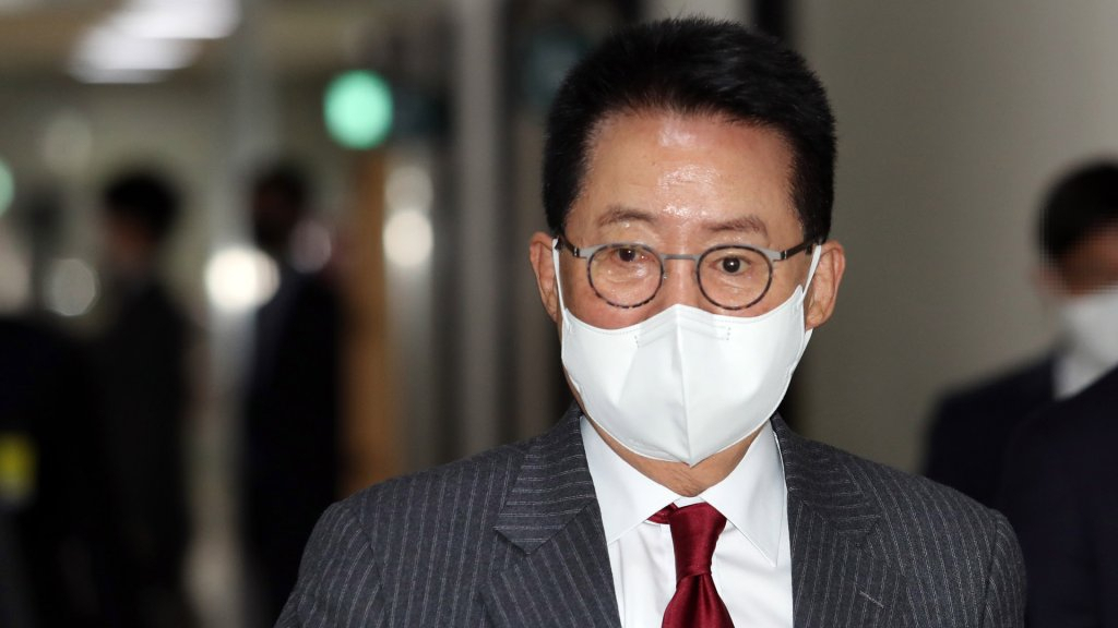 박지원 전 국가정보장. [연합]