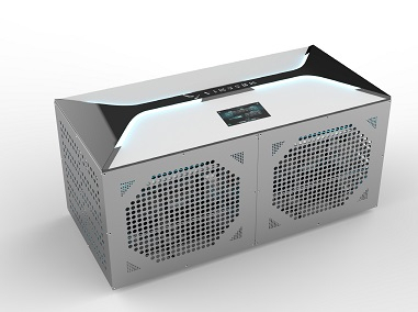 국내 최초로 AIP 인증을 받은 ㈜빈센의 120kW 연료전지 전력시스템. [빈센 제공]