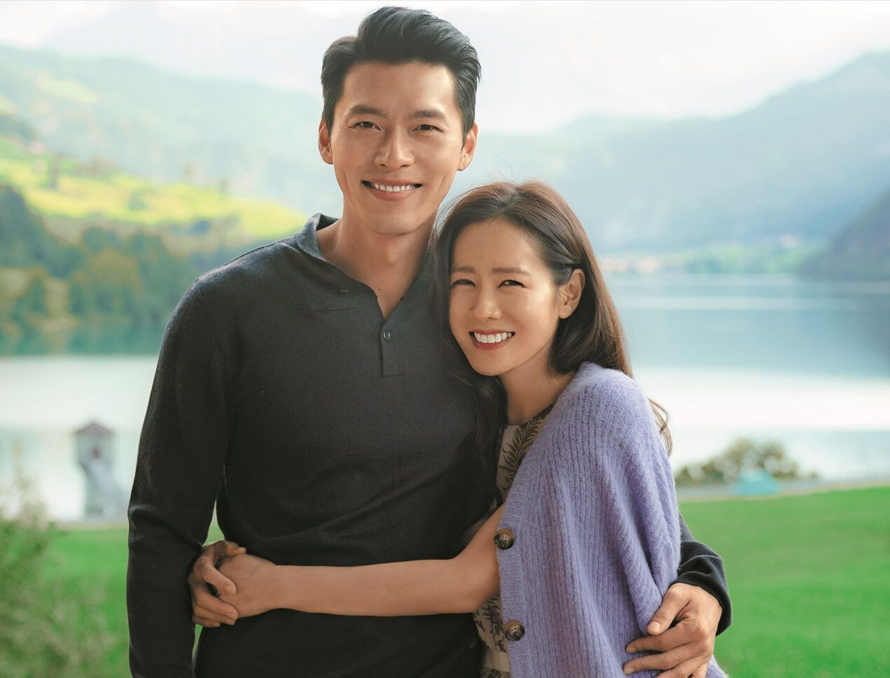 드라마 '사랑의 불시착' 주인공 현빈과 손예진. [tvN]