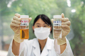 한국원자력연구원은 방사성 요오드 핵종만 선택적으로 99.8% 이상 제거하는 흡착제를 개발했다. [한국원자력연구원 제공]