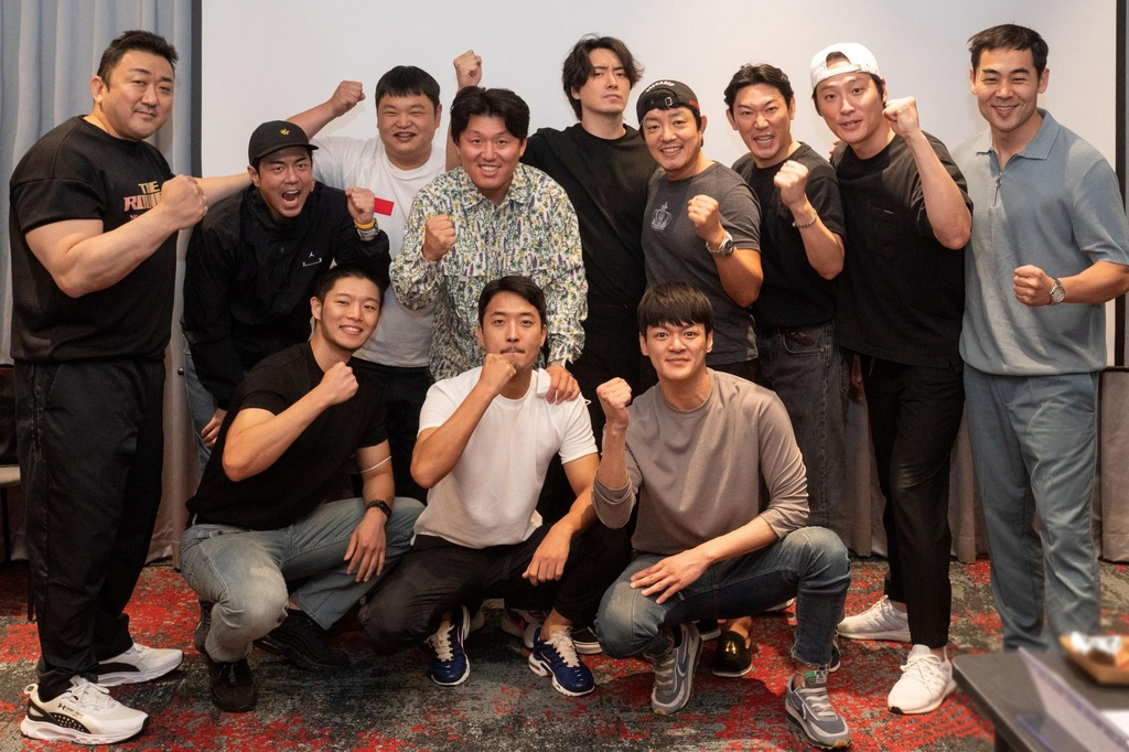 ‘범죄도시3’ 출연진. [에이비오엔터테인먼트]