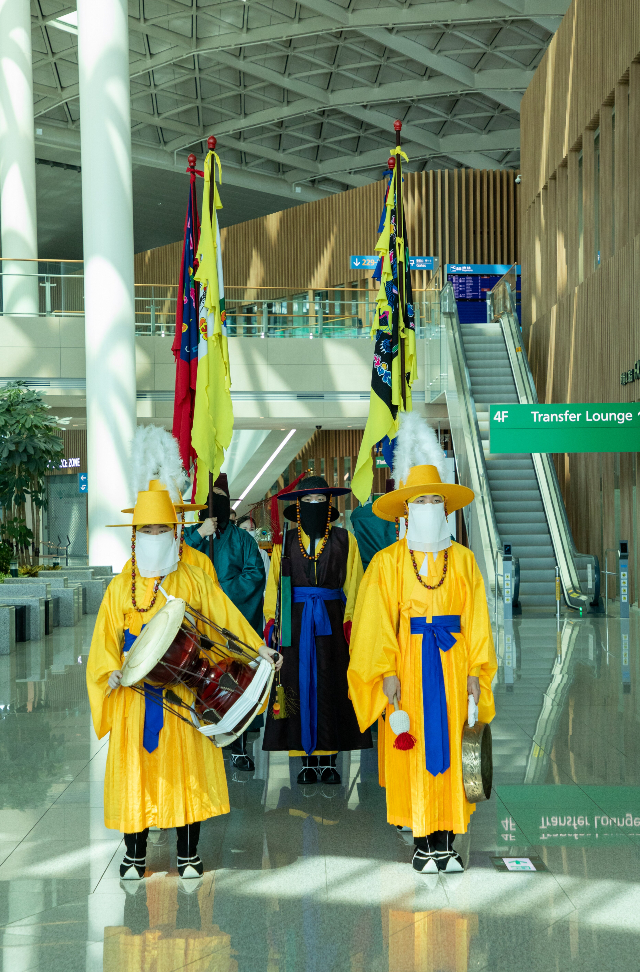 인천국제공항 수문장교대식