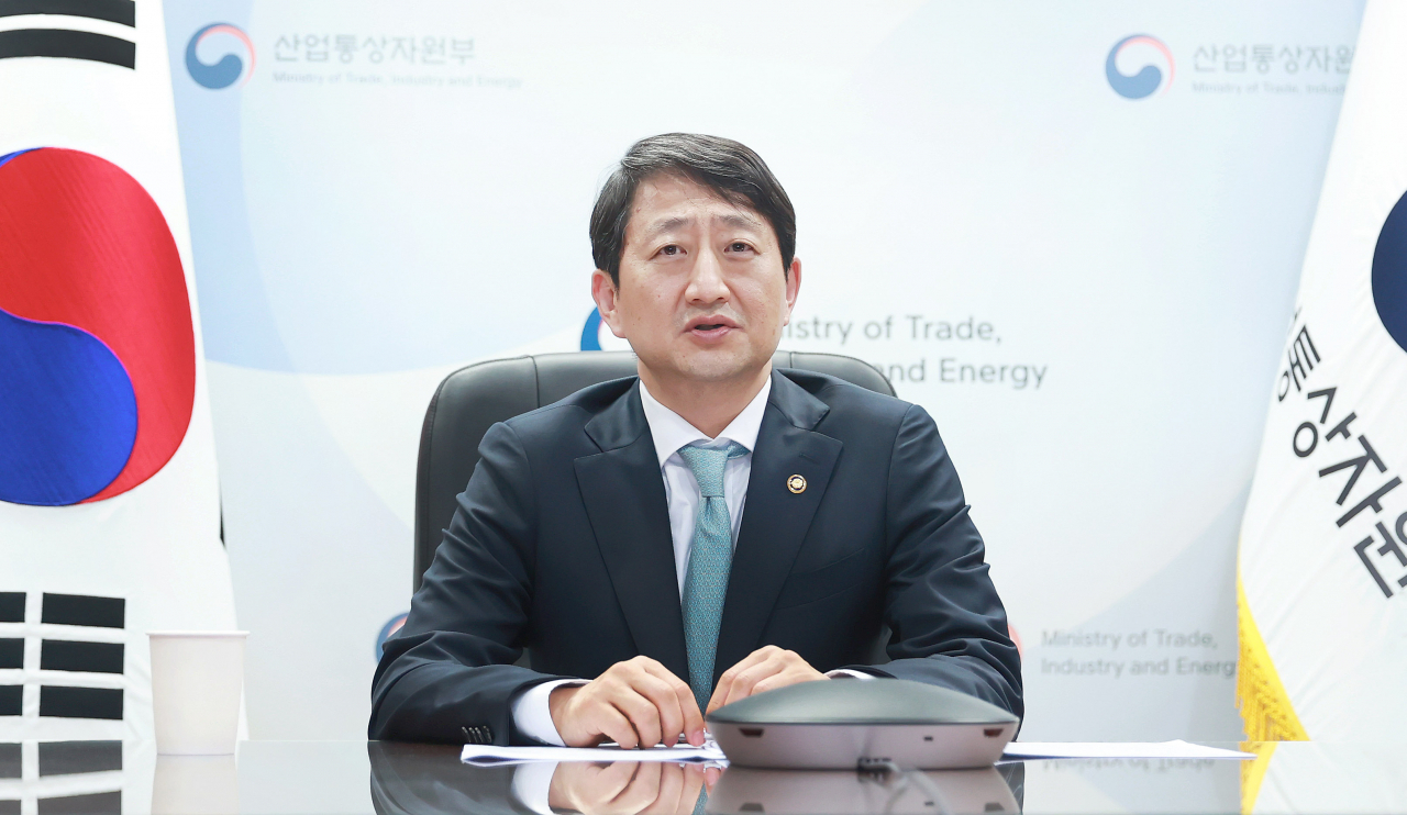 안덕근 산업통상자원부 통상교섭본부장 [연합]