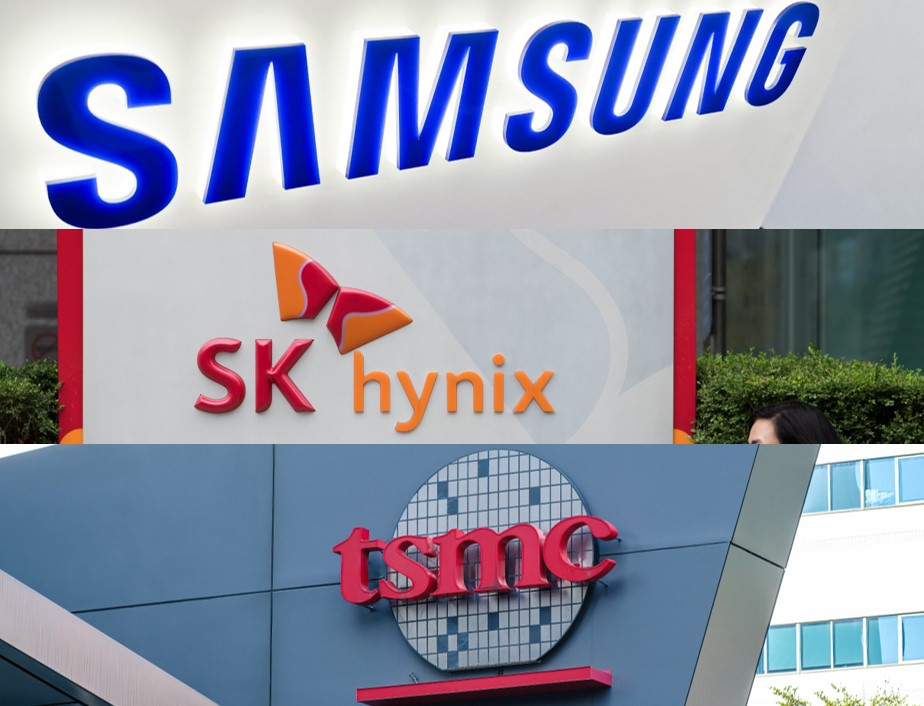삼성전자··SK하이닉스··TSMC. [게티이미지]