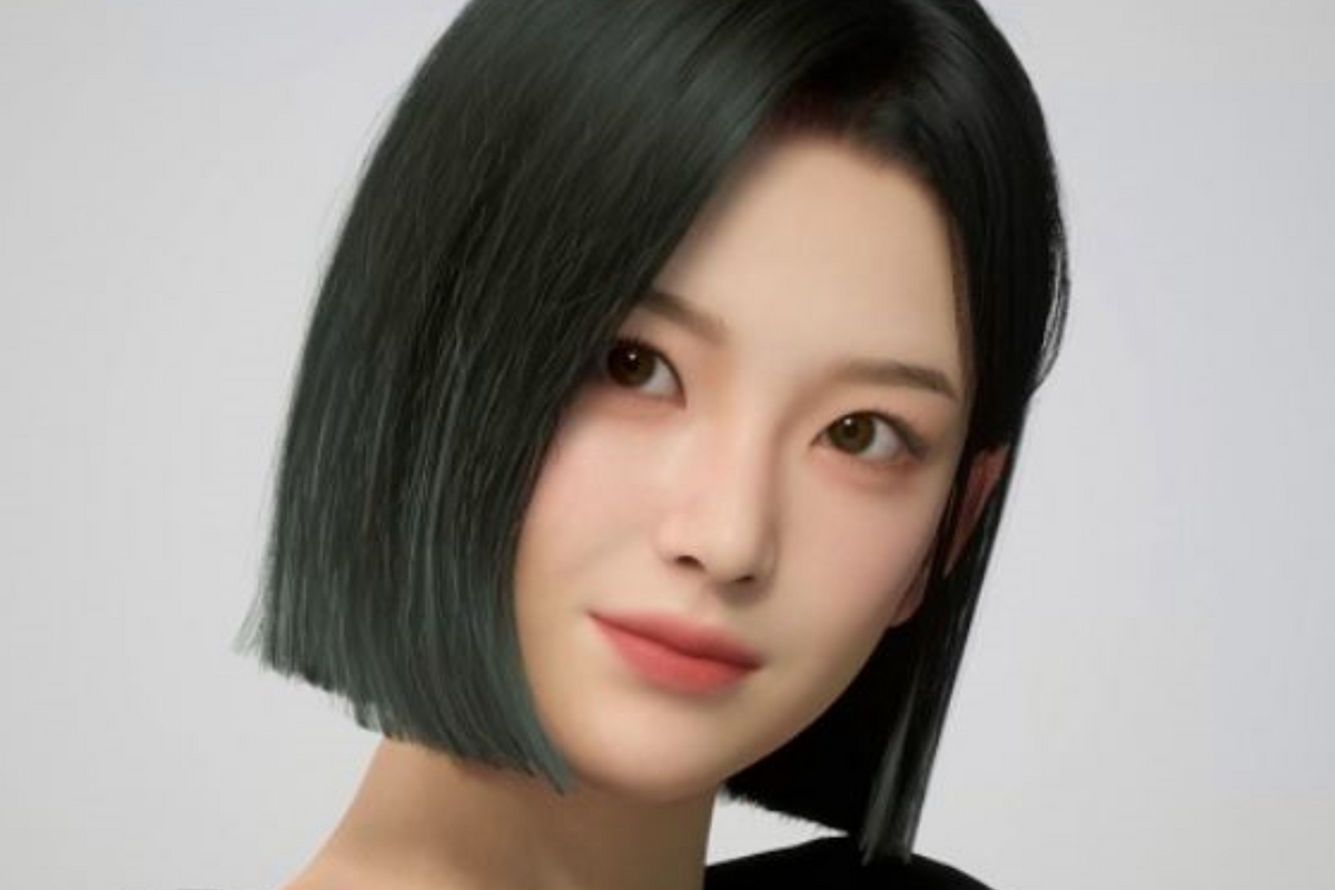 자이언트 스텝이 제작한 가상인간 '이솔'이 메르세데스 벤츠 전기차 광고에 등장했다.