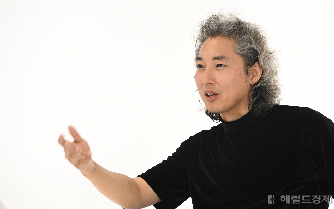 배기표 리스크매니지먼트 대표가 서울 용산구 헤럴드스퀘어에서 본지와 인터뷰를 하고 있다. 임세준 기자
