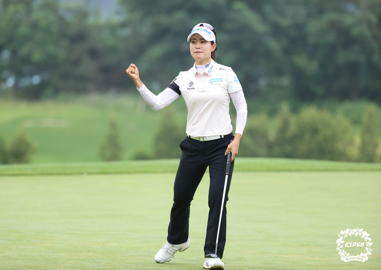 시즌 3승의 박민지가 한달만에 복귀했다./KLPGA 제공